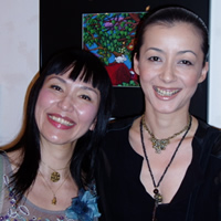 理麻とモデル＆女優の桐島かれんさん